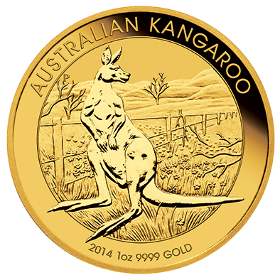 Picture of Australian Gold Kangaroo 1 oz (Random Year)