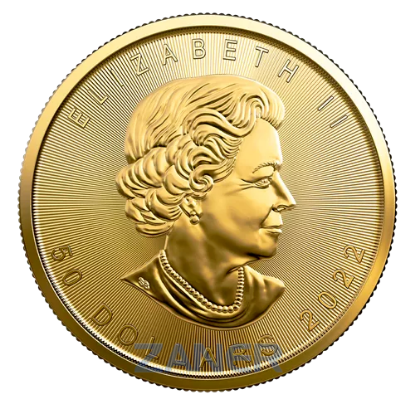 Picture of 2022 Canadian Gold Maple Leaf, 1 Troy ounce