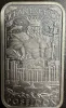 Picture of Mason Mint Lost City of Atlantis & Poseidon Ocean Emperor 1 oz Antique Silver Bar