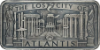 Picture of Mason Mint Lost City of Atlantis & Poseidon Ocean Emperor 1 oz Antique Silver Bar