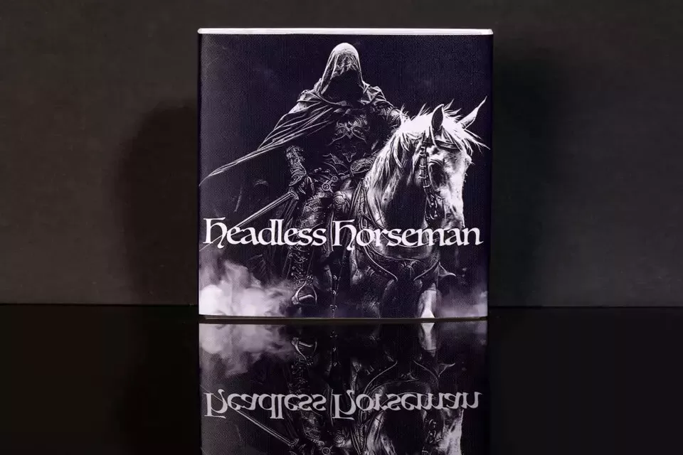 Picture of 2025 Cameroon European Legends Headless Horsemen 2 oz Antique Silver Coin