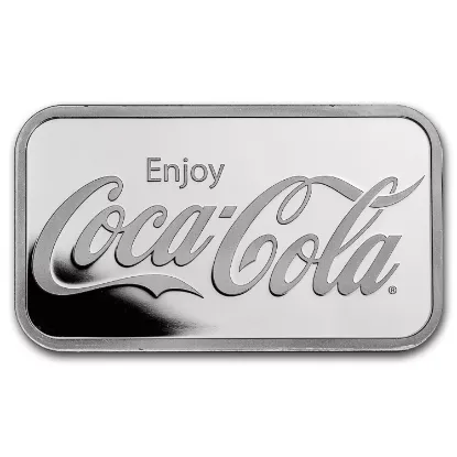 Picture of Enjoy Coca-Cola 1 oz Silver Bar