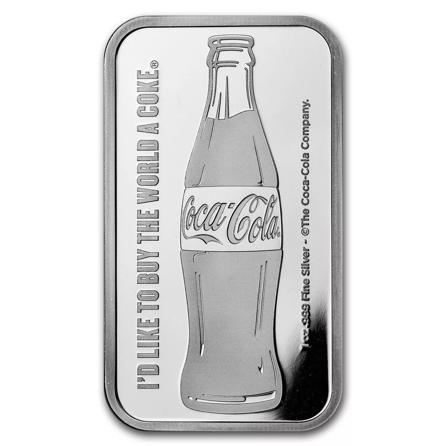 Picture of Enjoy Coca-Cola 1 oz Silver Bar