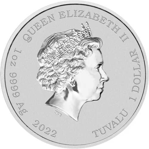 Picture of 2022 Perth Mint 60 Years of Bond 1 oz Silver Coin - In Mint Capsule