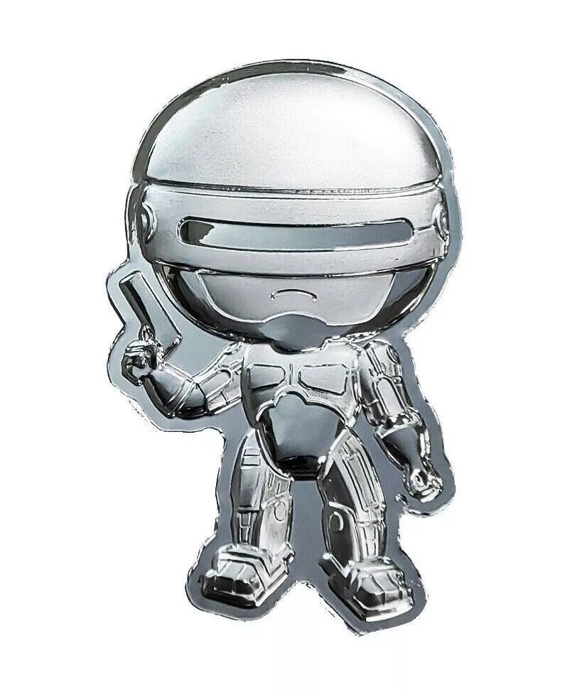 Picture of 2024 Fiji RoboCop Shaped Proof-Like 1 oz Silver Coin