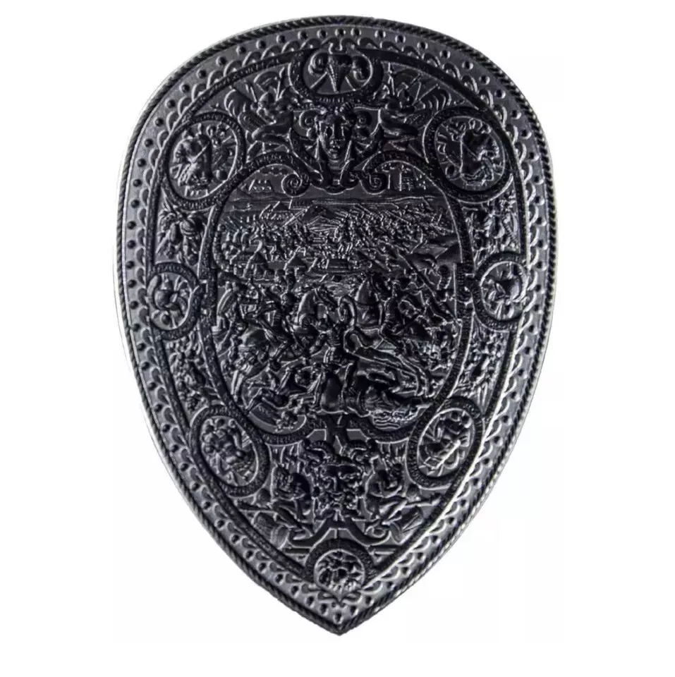 Picture of 2024 Komsco King Henry Shield 0.5 oz Antique Silver Stacker