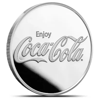 Picture of Enjoy Coca-Cola 1 oz Silver Round