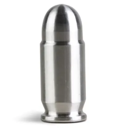 Picture of .45 Caliber Bullet Shaped 1 oz Silver