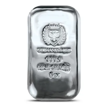 Picture of 2023 Germania Mint 1 oz Cast Silver Bar - Sealed w/ Hologram