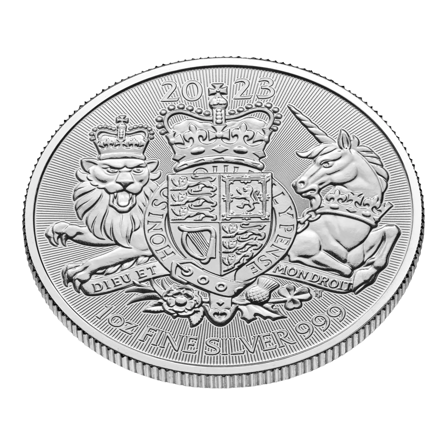 Picture of 2023 The Royal Mint Great Britain British Royal Arms 1 oz Silver Coin