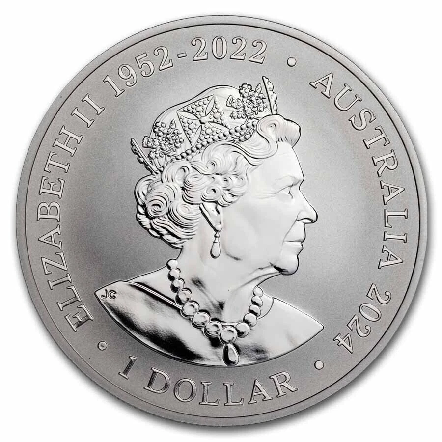 Picture of 2024 Royal Mint Australian Most Dangerous Series - Tiger Snake 1 oz Silver Coin