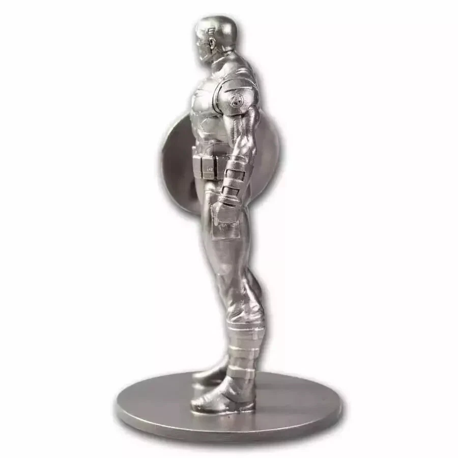 Picture of 2023 New Zealand Mint Marvel Captain America 3D Miniature 150 Gram Silver