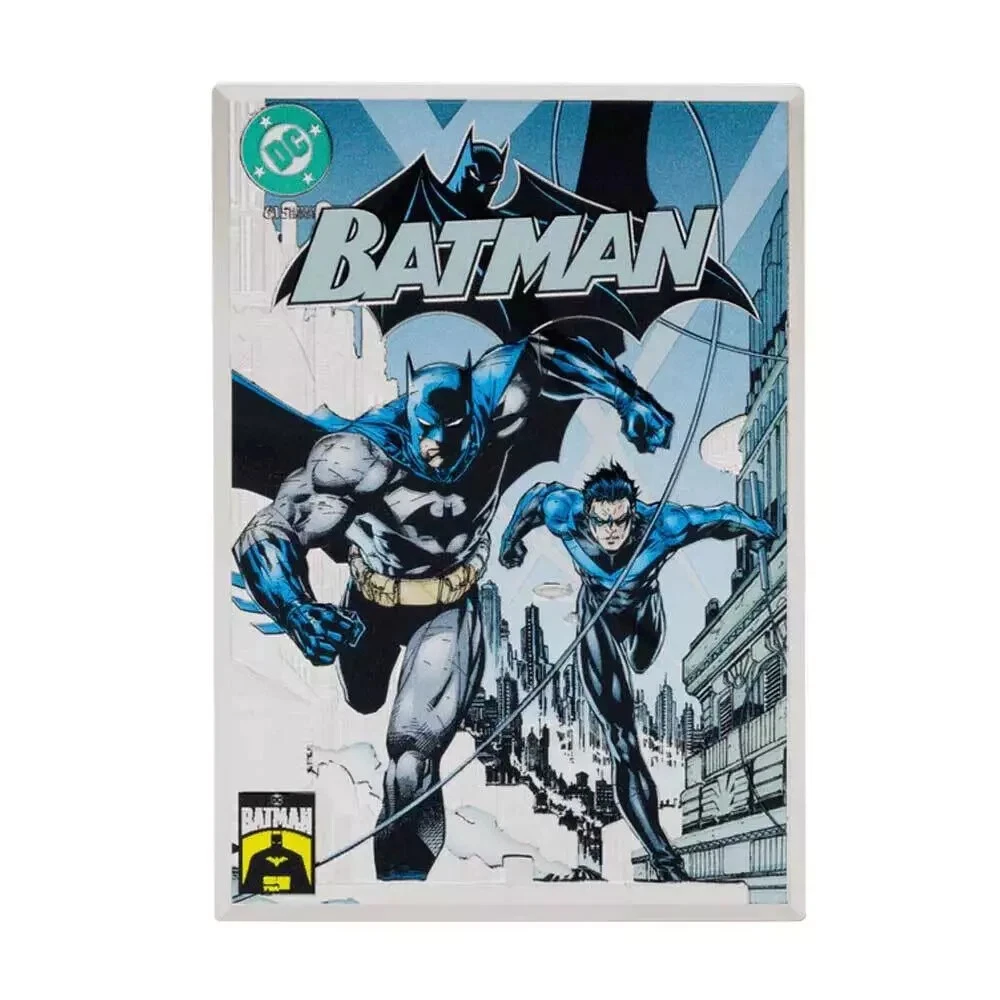 Picture of 2024 New Zealand Mint DC Batman 85th Anni # 615 Comic 5 oz Colorized Silver Coin