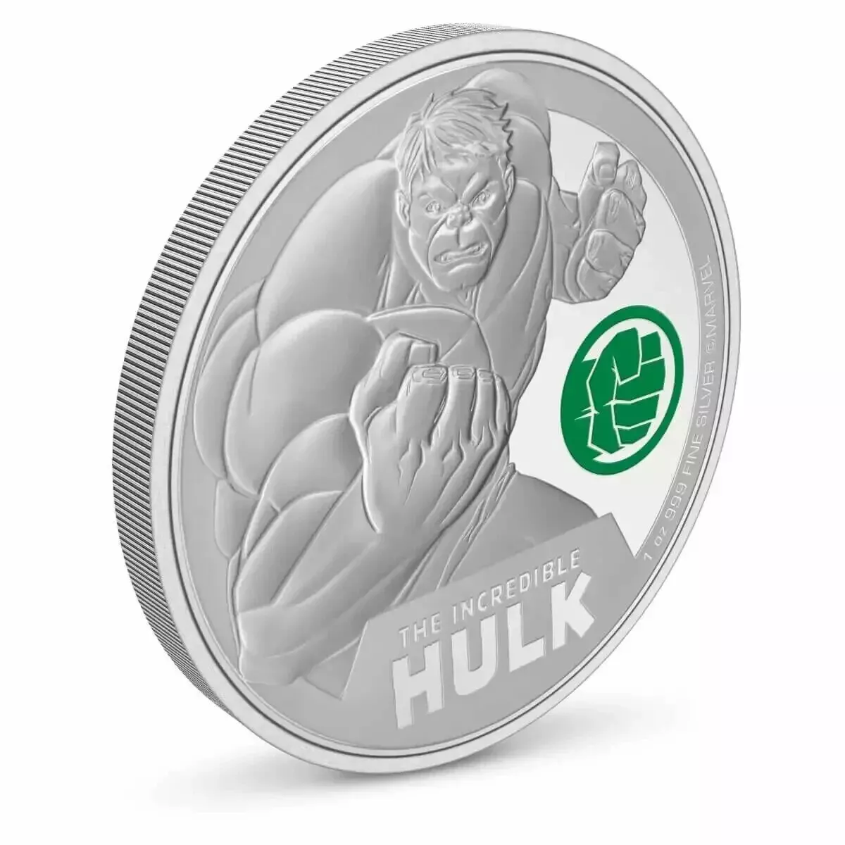 Picture of 2024 New Zealand Mint Marvel Classics - The Incredible Hulk 1 oz Silver Coin