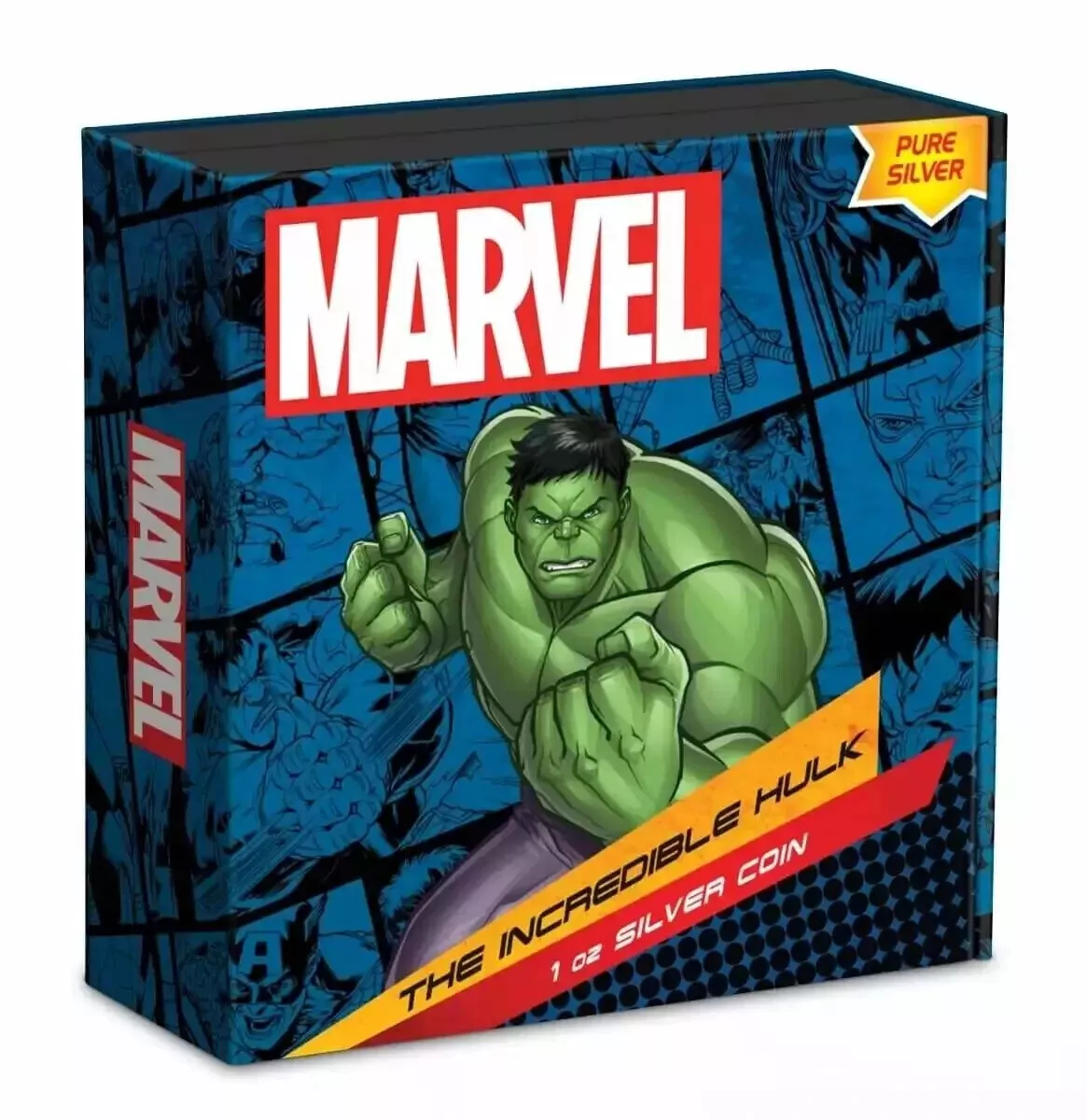 Picture of 2024 New Zealand Mint Marvel Classics - The Incredible Hulk 1 oz Silver Coin