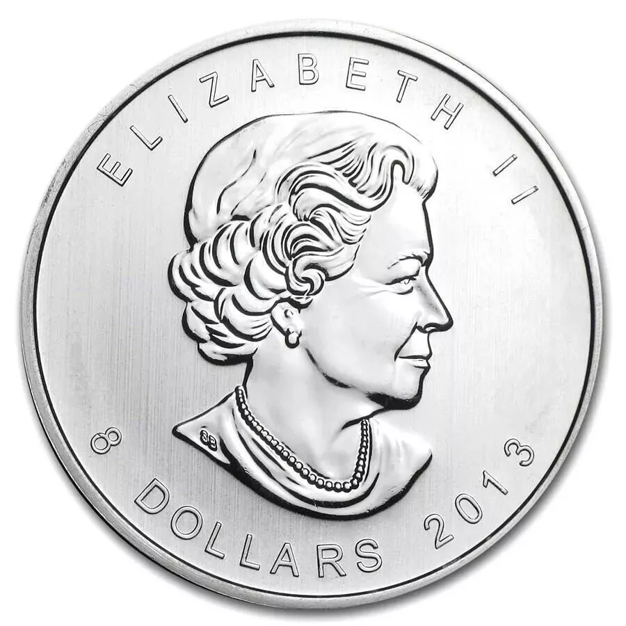 Picture of 2013 Royal Canadian Mint (RCM) Canada Polar Bear 1.5 oz Silver Coin