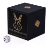 Picture of 2023 Fiji Year of the Rabbit Rolling Dice 1 oz Colorized Antique Silver Coin