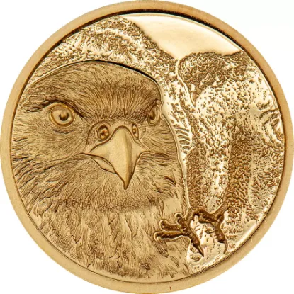 Picture of 2023 CIT Wild Mongolian Falcon 1/10 oz Ultra High Relief Proof Gold Coin - 30285