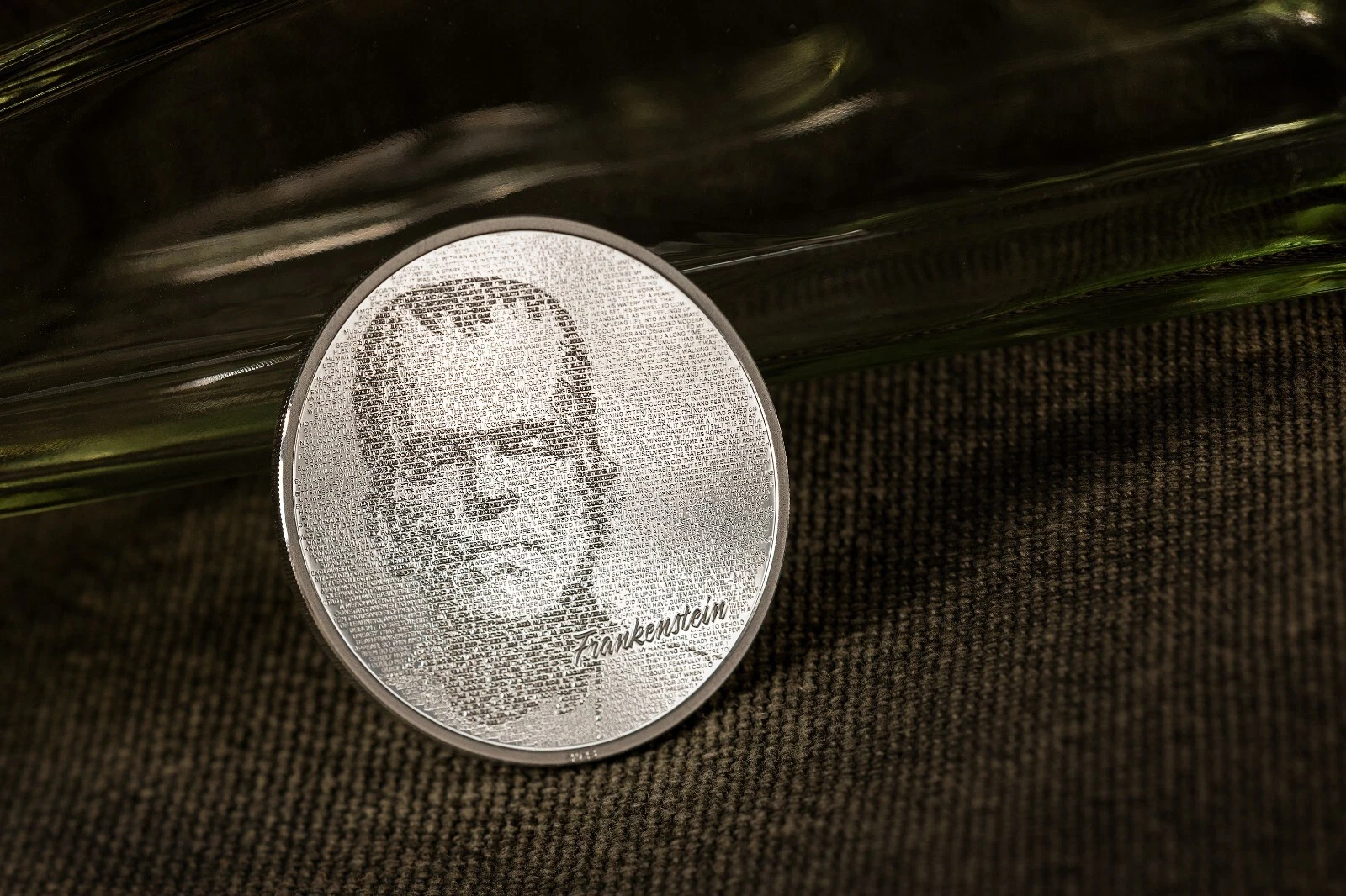 Picture of 2023 CIT Typefaces: Frankenstein 1 oz Proof Silver Coin - 30409