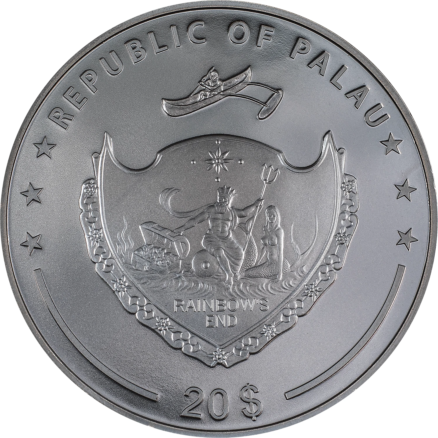 Picture of 2023 CIT Ferryman of the Dead: Charon 3 oz UHR Black Proof Silver Coin - 30417