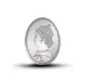 Picture of Pamp MMTC Queen Oval Shaped 20 Gram Silver Coin - In Card