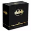 Picture of 2021 New Zealand Mint DC Heroes Batman Logo 1 oz Colorized Proof Silver Coin