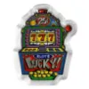 Picture of 2024 Pamp Suisse Burton Morris Lucky 7's Slot Machine 1 oz Colorized Silver Coin