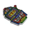 Picture of 2024 Pamp Suisse Burton Morris Lucky 7's Slot Machine 1 oz Colorized Silver Coin