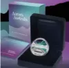 Picture of 2022 The Perth Mint Aurora Australis Lights 1 oz Colorized Proof Silver Coin