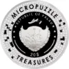 Picture of 2022 Power Coin Couple Under One Umbrella Micropuzzle Treasures 3 oz Silver Coin