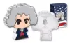 Picture of 2022 New Zealand Mint Thomas Jefferson Shaped Chibi 1 oz Proof Silver Coin