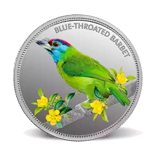 Picture of 2020 Pamp Mmtc WWF Conserve Series: Birds - 4 x 1 oz Colorized Silver Round