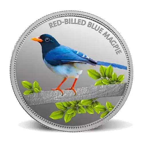 Picture of 2020 Pamp Mmtc WWF Conserve Series: Birds - 4 x 1 oz Colorized Silver Round