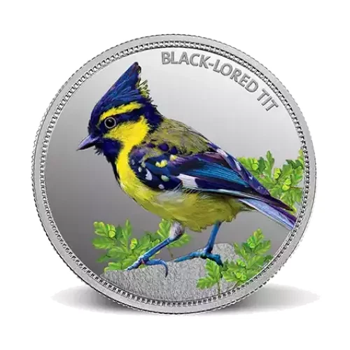 Picture of 2020 Pamp Mmtc WWF Conserve Series: Birds - 4 x 1 oz Colorized Silver Round