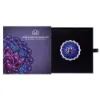 Picture of 2024 PAMP Phil Lewis Lotus of 7th Chakra 2 oz Colorized Proof-like Silver Coin