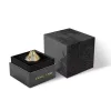 Picture of 2023 Vanuatu Volcano Shaped 5 oz Antique Gilded Silver Coin (Box & COA)