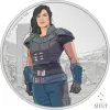 Picture of 2021 Star Wars The Mandalorian: Cara Dune 1 oz Colorized Proof Silver Niue Coin 