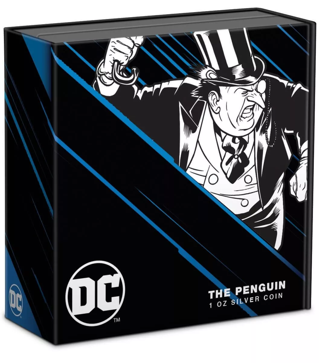 Picture of 2023 New Zealand Mint DC Batman - The Penguin 1 oz Colorized Proof Silver Coin