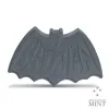 Picture of 2024 New Zealand Mint DC 1966 Batman Logo Shaped 1 oz Antique Silver Coin