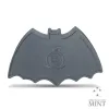 Picture of 2024 New Zealand Mint DC 1966 Batman Logo Shaped 1 oz Antique Silver Coin