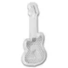 Picture of 2024 Pamp Suisse Fender Jazzmaster Guitar Shaped 1 oz Reverse Proof Silver Coin