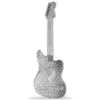 Picture of 2024 Pamp Suisse Fender Jaguar Guitar Shaped 1 oz Reverse Proof Silver Coin