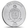 Picture of 2023 Niue Harry Potter Howarts Season's Greetings 1 oz Colorized Silver Coin