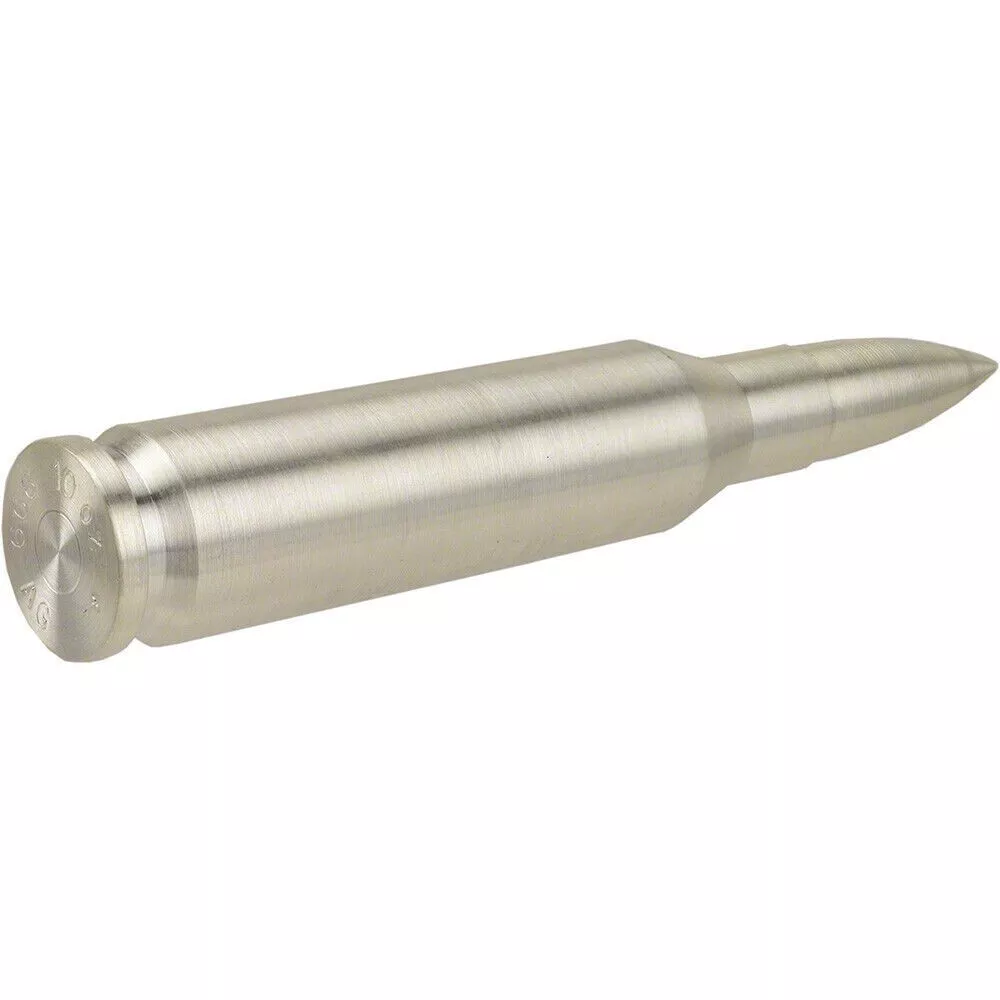 Picture of .50 Bmg / Caliber Bullet Shaped 10 oz Silver Piece
