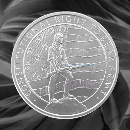 Picture of Golden State Mint Second (2nd) Amendment - Right to Bear Arms 5 oz Silver Round