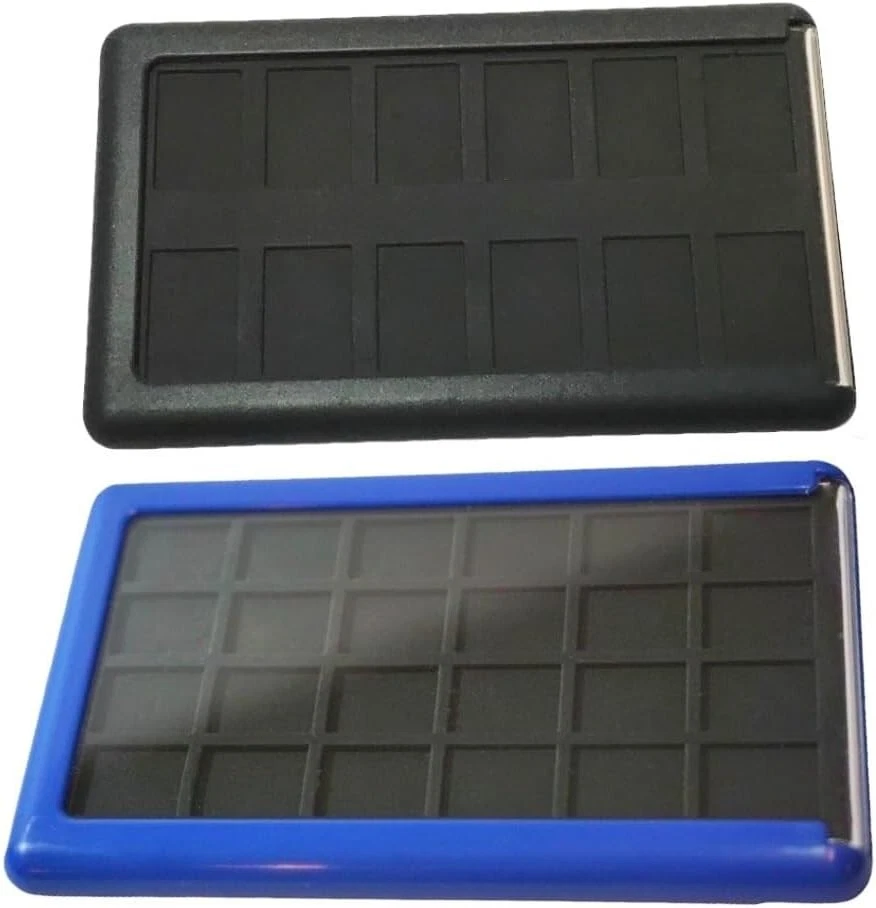Picture of Element Card (Black) Plastic CombiBar Storage Holder (24 x 1 Gram Slots)