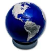 Picture of 2025 Barbados Blue Marble World Globe 1 Kilo Silver Colorized Spherical Coin