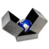 Picture of 2025 Barbados Blue Marble World Globe 1 Kilo Silver Colorized Spherical Coin