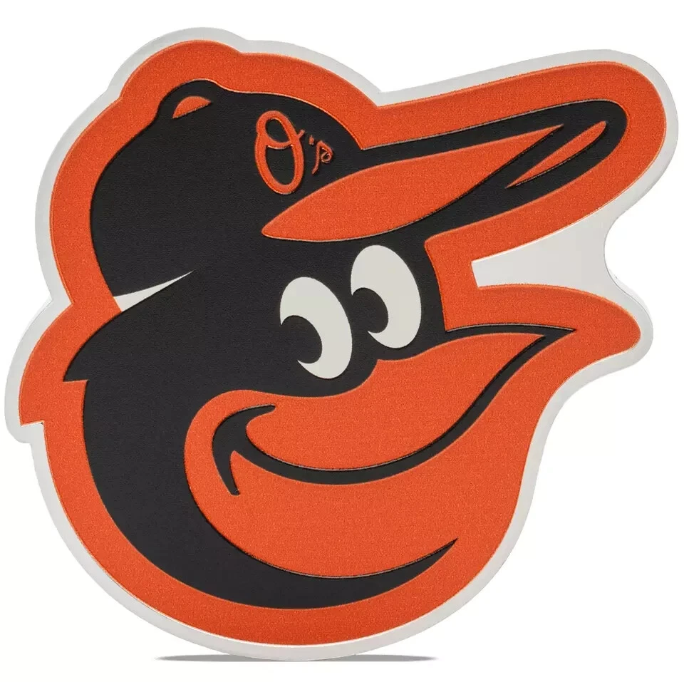 Picture of 2025 Agoro Major League Baseball Baltimore Orioles 3 oz Colorized Silver Coin