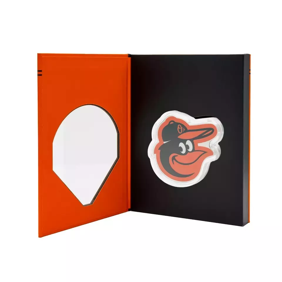 Picture of 2025 Agoro Major League Baseball Baltimore Orioles 3 oz Colorized Silver Coin